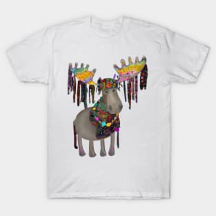 Boho Moose T-Shirt